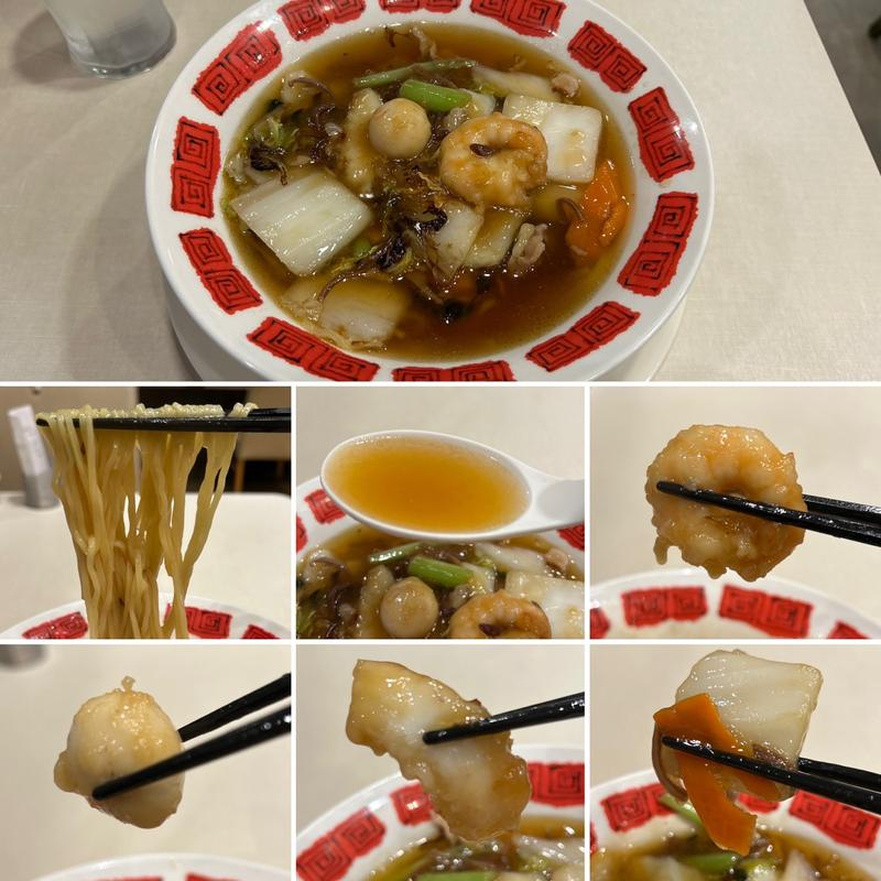 五目麺(バーミヤン 新宿西口大ガード店)