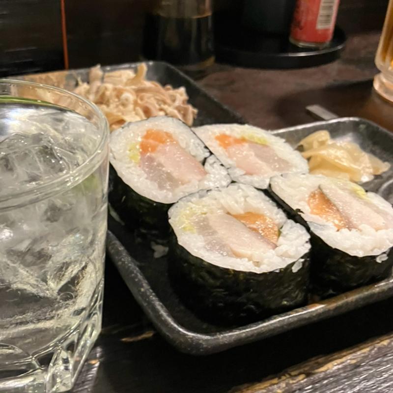 ネギトロ巻(立ち呑み庶民 大阪駅前第1ビル店)