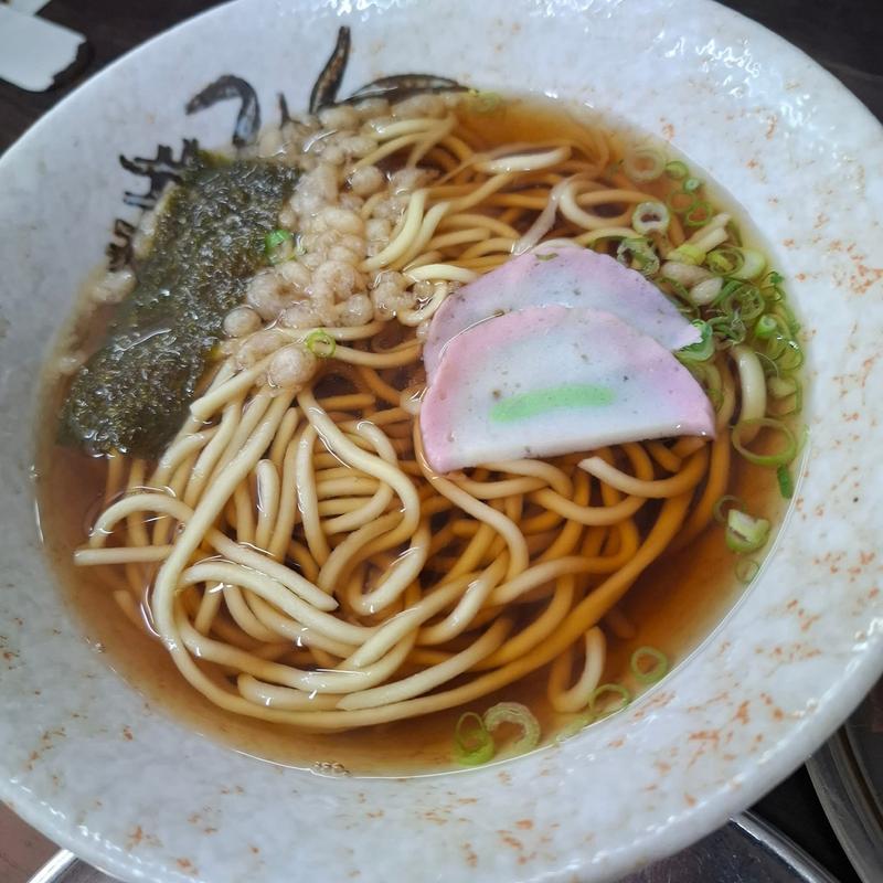 汁そば(洋食専門 三久食堂)