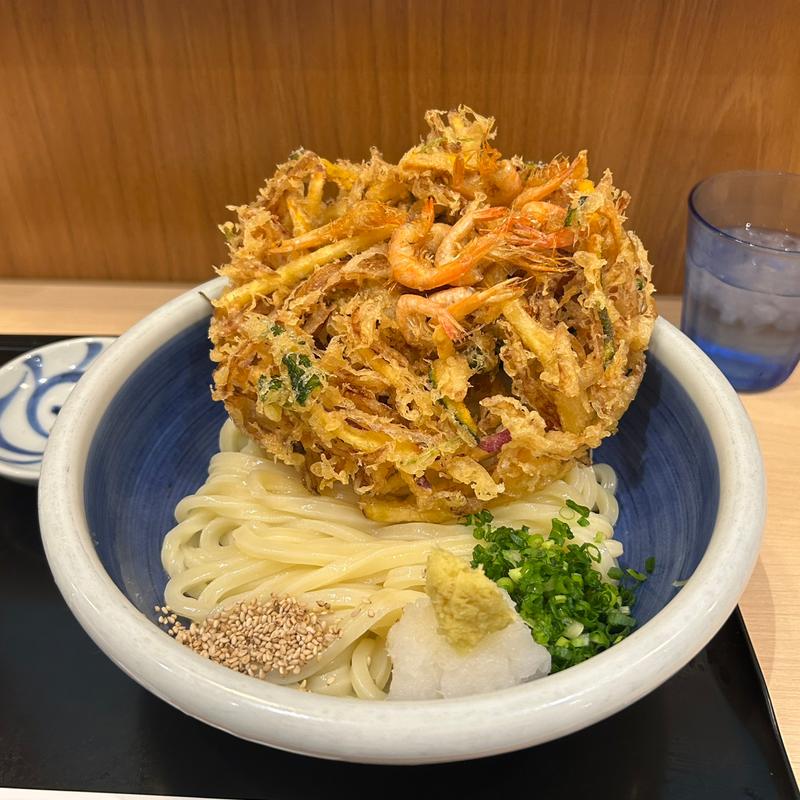 かき揚げおろしぶっかけ(本格手打もり家 東京店)