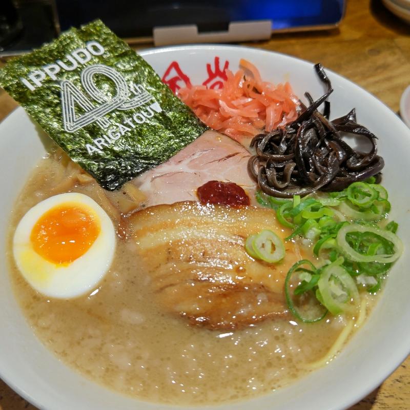 高濃度BRIXラーメン＋きくらげ(一風堂 みなとみらい東急スクエア店)
