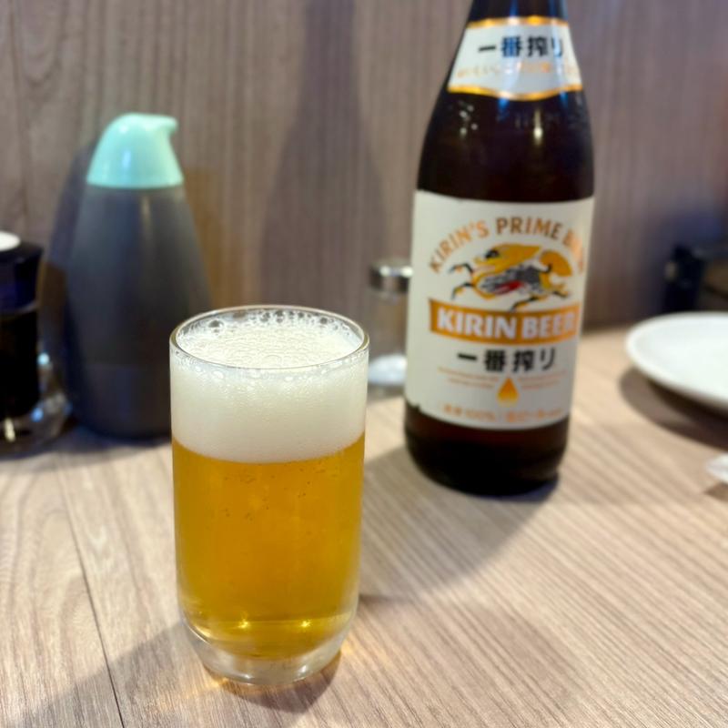 瓶ビール(串かつ 千里)