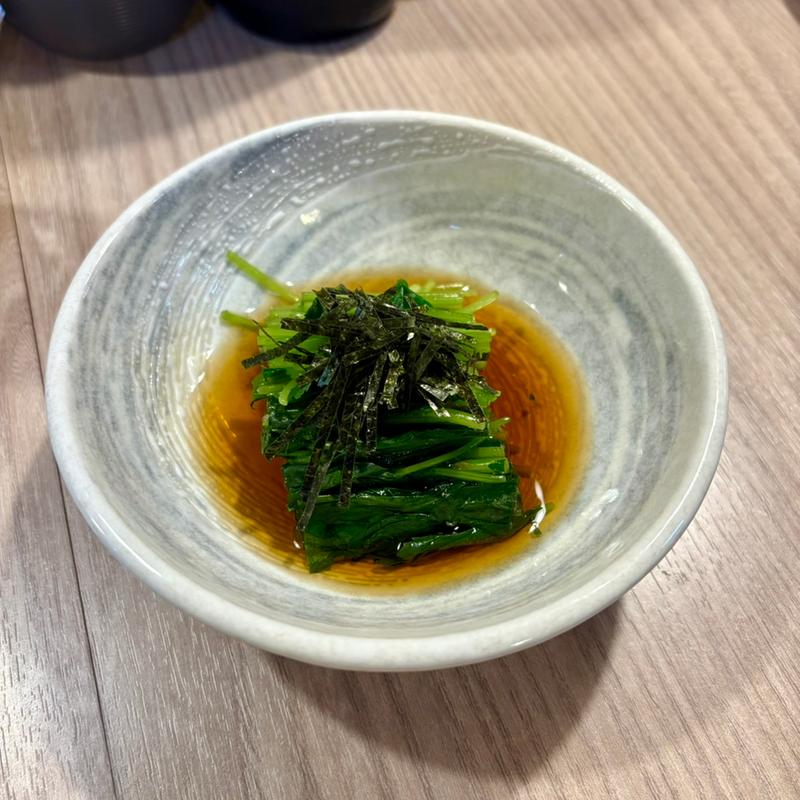 三つ葉おひたし(串かつ 千里)