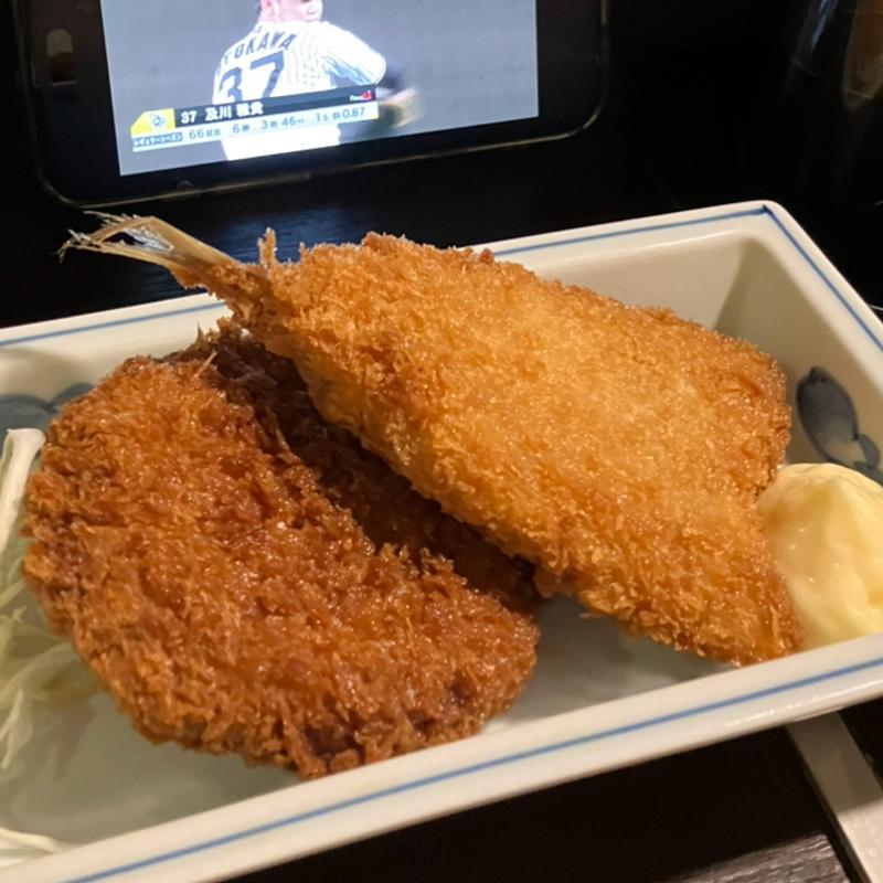 アジフライ(立ち呑み庶民 大阪駅前第1ビル店)