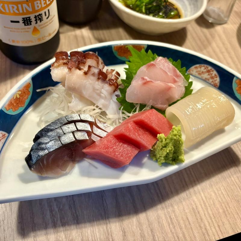 刺身/盛合せ(串かつ 千里)