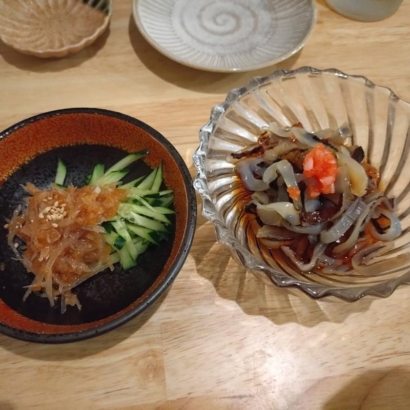 梅水晶＆くらげポン酢(さかなや さとり)