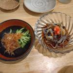 梅水晶＆くらげポン酢