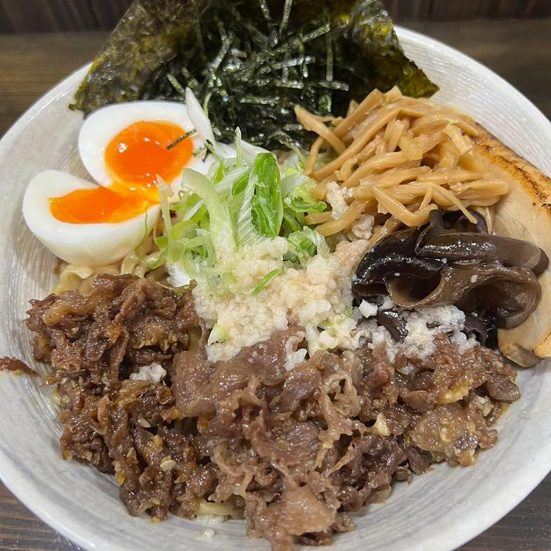 米沢牛油そば 麺増し(中華そば小田商店)