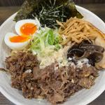 米沢牛油そば 麺増し