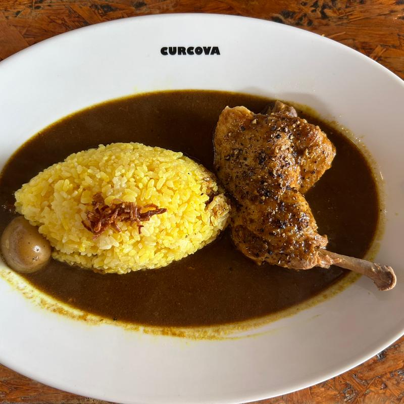 鶏足チキンカレー(カルコバ （CURCOVA）)