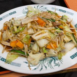 野菜炒め定食(日高屋 川崎銀柳街店)