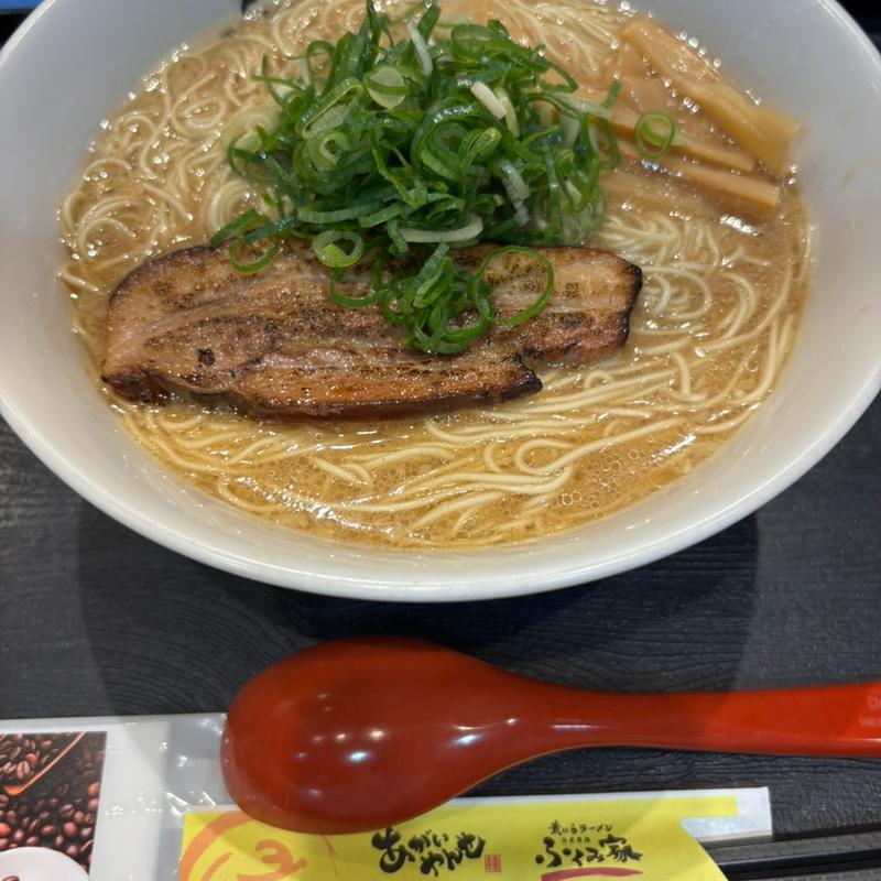 豚骨しょうゆラーメン(ふくみ家 天満屋岡山店)