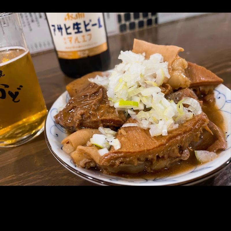 牛もつ煮(もつ焼かど 琴似店)