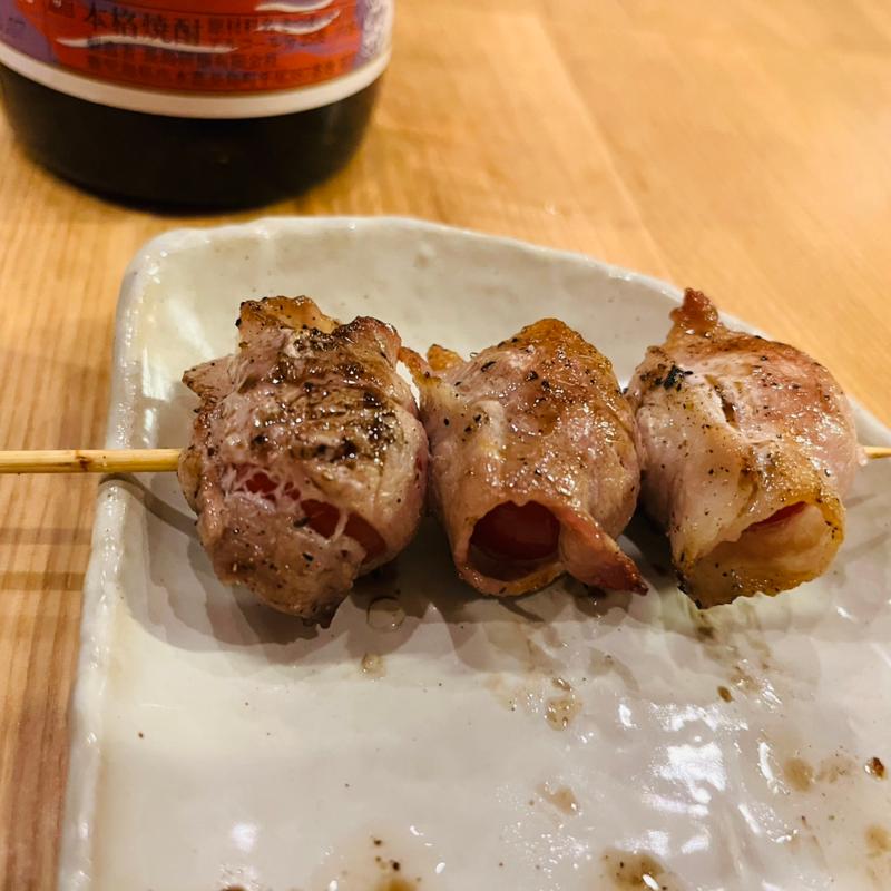 プチトマト巻(やきとり 鳥や)