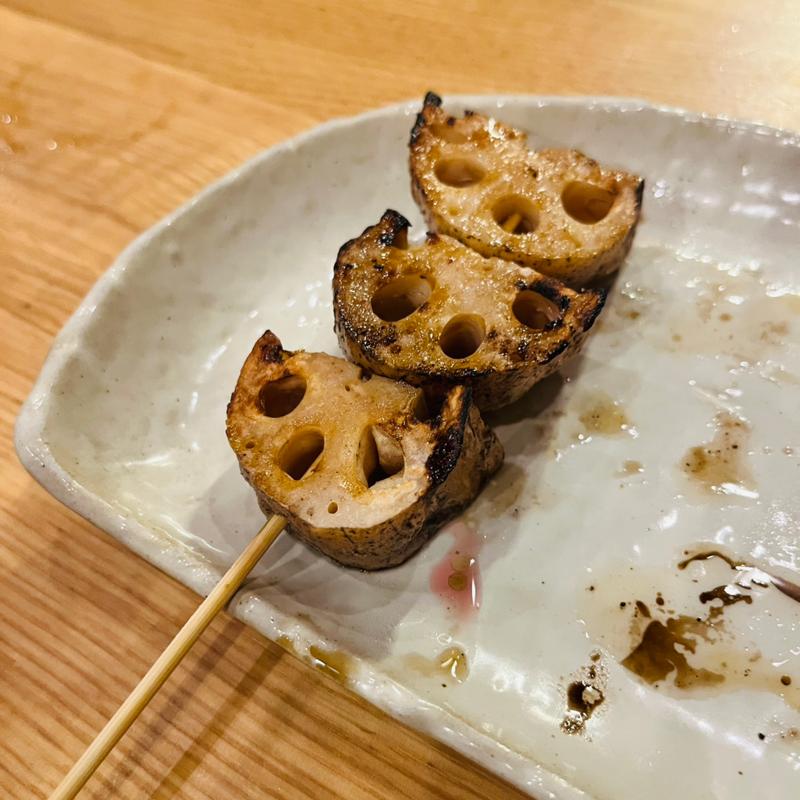 白石れんこん(やきとり 鳥や)