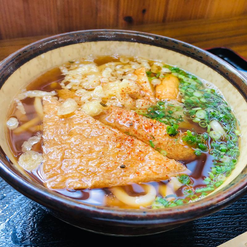 きつねうどん(錫の駅)