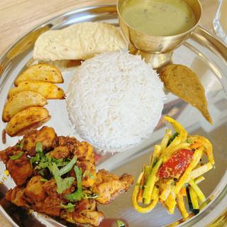 チキンセット(インド料理 DIAMOND STAR 門真)