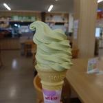 八幡平グリーンソフトクリーム(岩手山サービスエリア（下り線）　レストランコーナー )