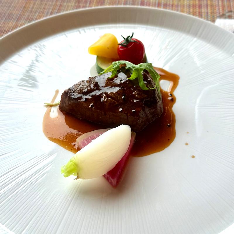 優雅なひととき　国産牛フィレ肉　トリュフソース(イル・テアトロ／ホテル椿山荘東京)