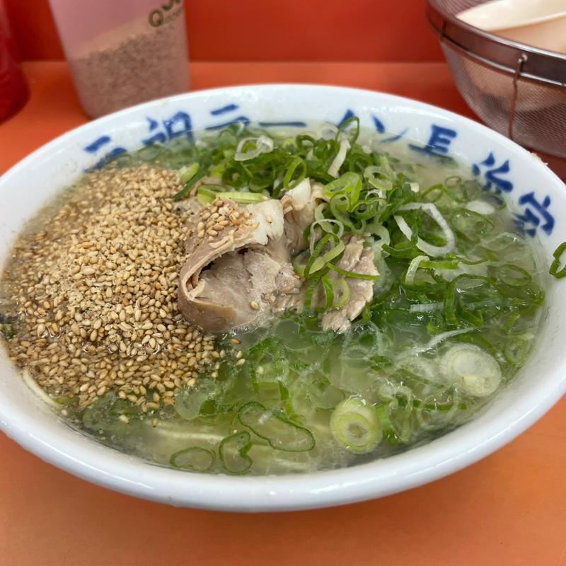 ラーメン(元祖ラーメン長浜家)