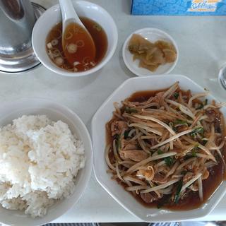 肉ニラ炒めライス