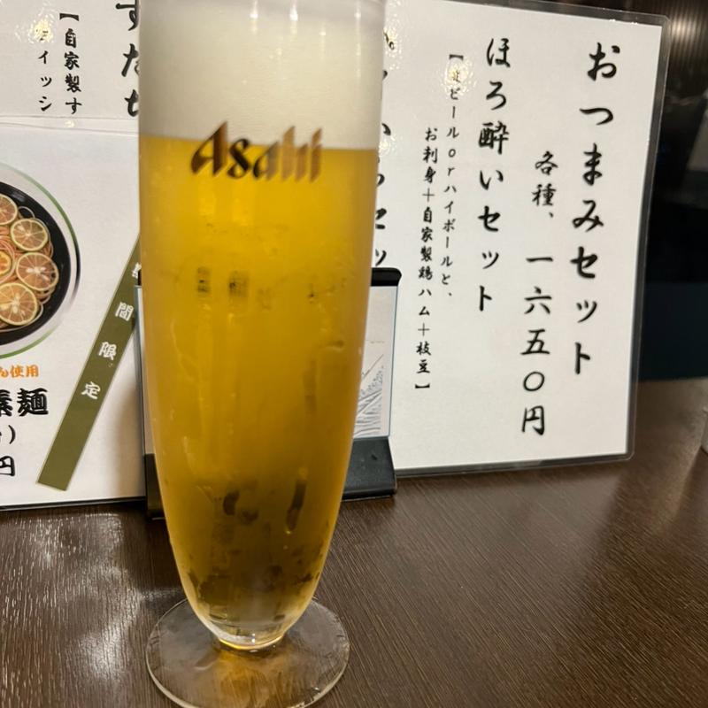 生ビール(旬席 璃椿)