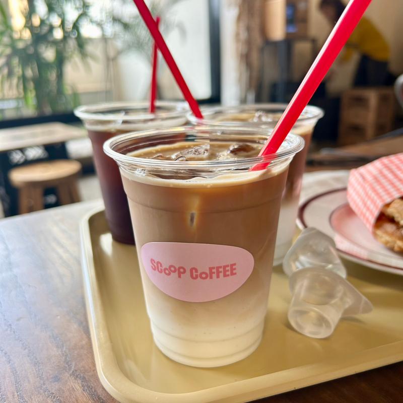 カフェラテ（ICE）(Scoop Coffee)