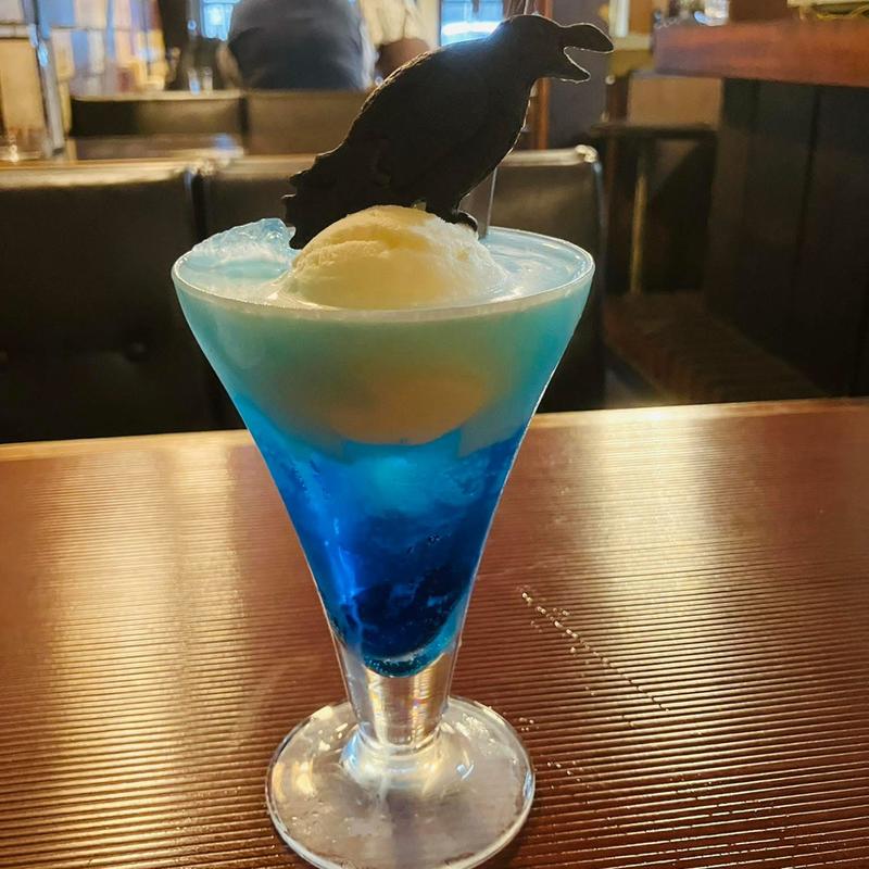 クリームソーダ(珈琲処カラス)