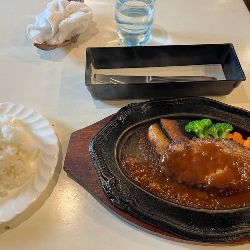 ハンバーグ定食　コーヒー(レストランホープ )