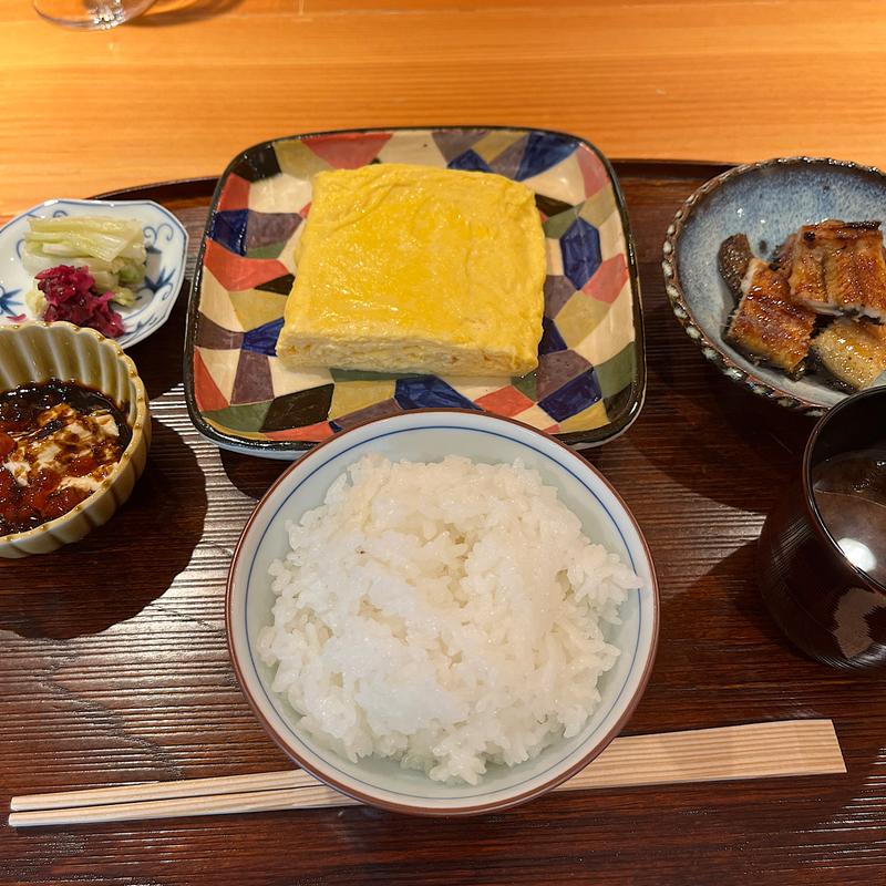 出汁巻＆ミニうなぎ(うなぎと出汁巻)