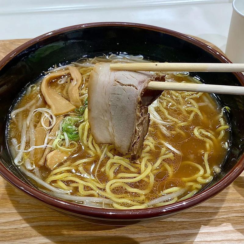 こってり醤油らーめん(らーめん信玄 花川本店)