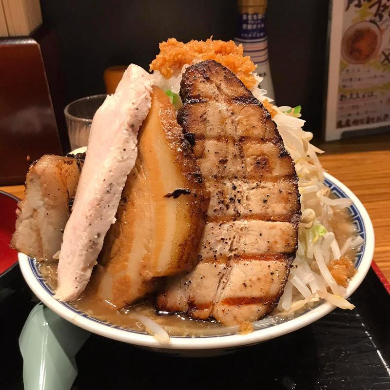 特選角ふじ 野菜増し(優勝軒 柏店)