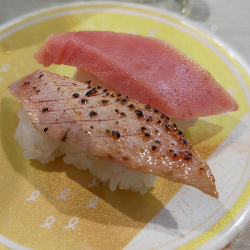 厳選中とろ食べ比べ(はま寿司 関内セルテ店)