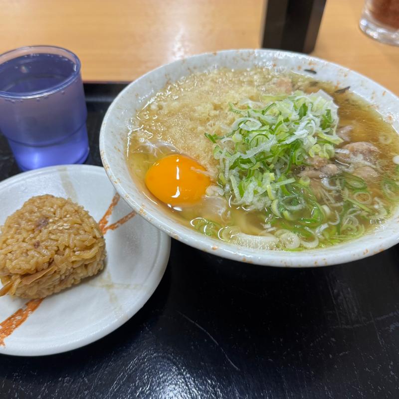 とり玉かうどん(麺処 どなん 本郷)