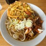 ゲソ天うどん　かき揚げ