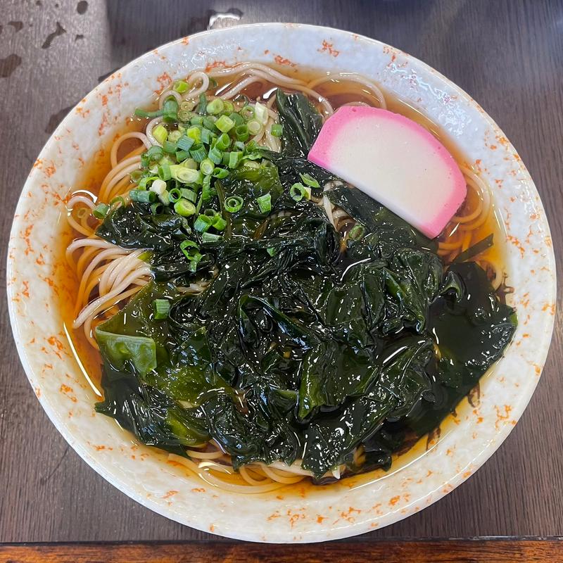 冷やしわかめそば(清見そば本店 （きよみそばほんてん）)