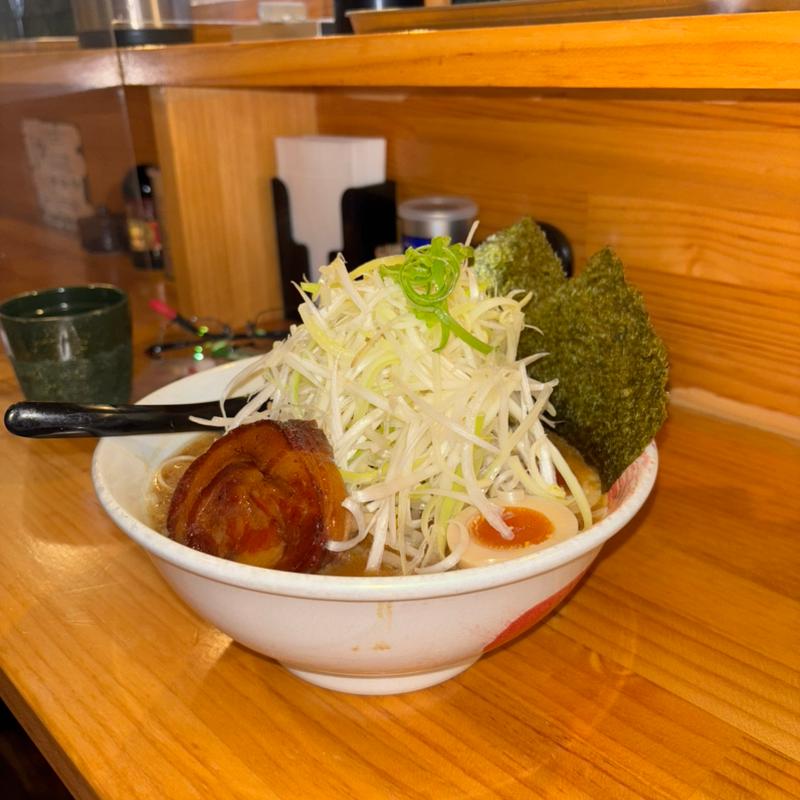 ネギ味噌ラーメン(らーめん味来)