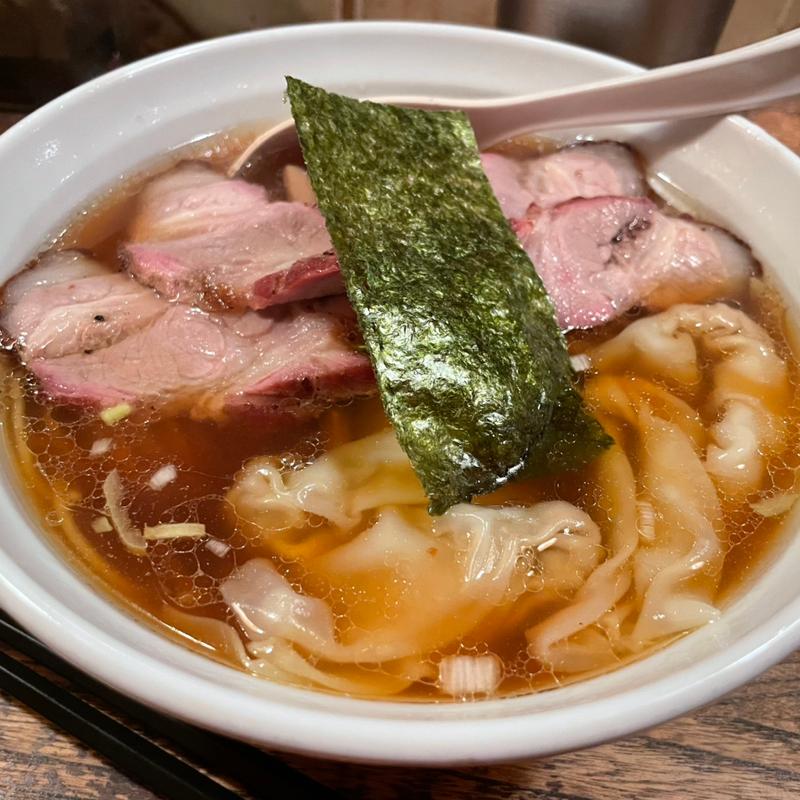 チャーシューワンタンメン(荏原町 しなてつ （【旧店名：支那そば　てつや 】）)