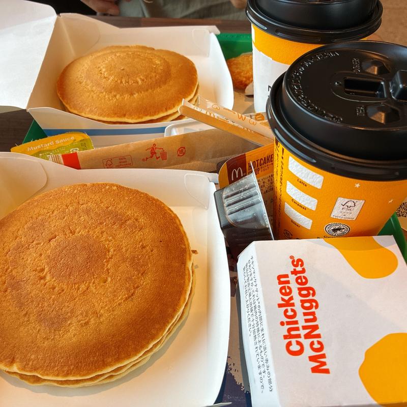 ホットケーキセット(マクドナルド 西中島南方店)
