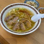 鶏チャーシュー麺(塩)+鶏飯(中華そば嘉一 本店)