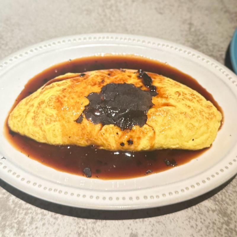 トリュフオムレツ(DRAスタンド&ウラドラ 銀座コリドー日比谷グルメゾン)