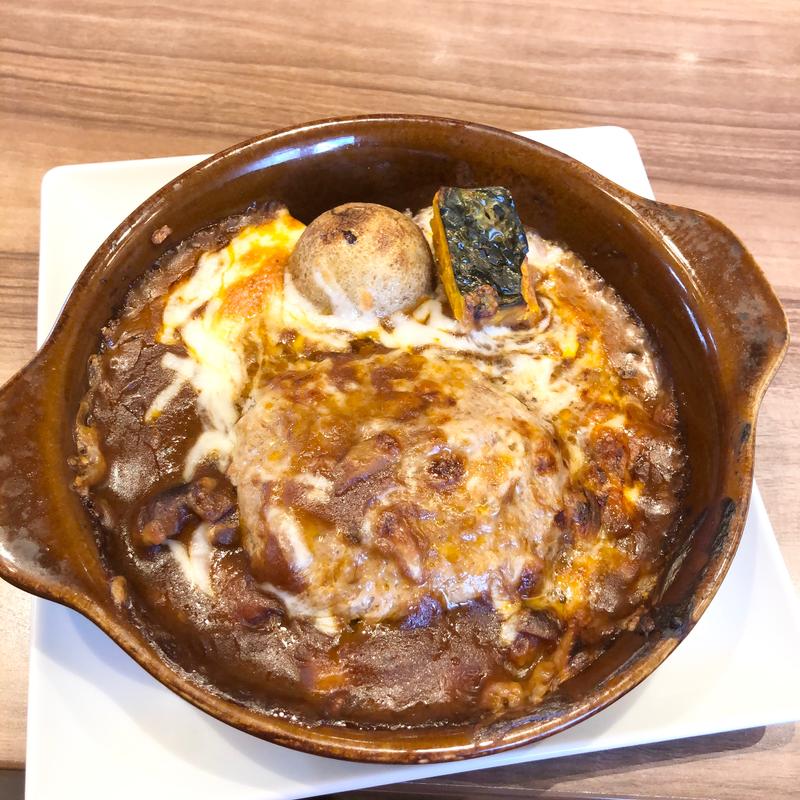 こだわりのハンバーグのドリア(高倉町珈琲 柏の葉店)