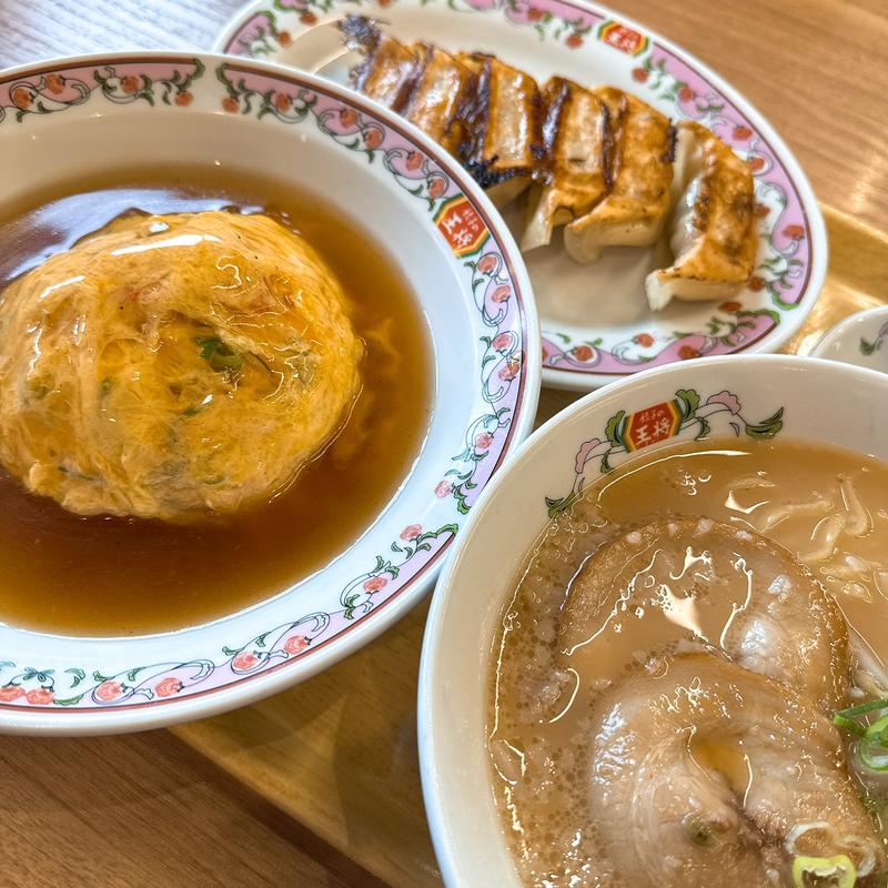 ラーメンランチ(餃子の王将 亀の甲店)