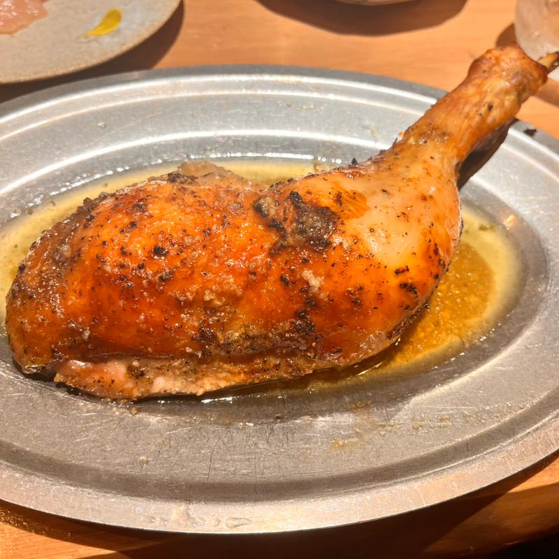 国産鶏の肉汁焼き(酒場つむぎ堂 新宿店)