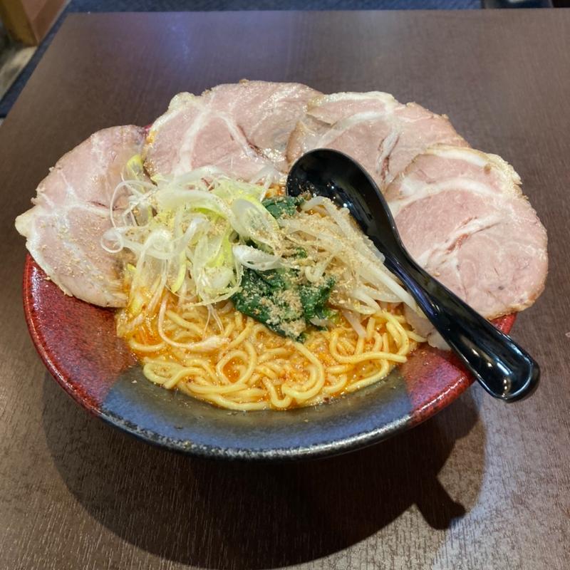 チャーシュー担々麺(ラーメンNo one町屋店)