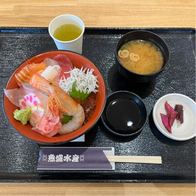 海鮮丼(道の駅 海南サクアス)