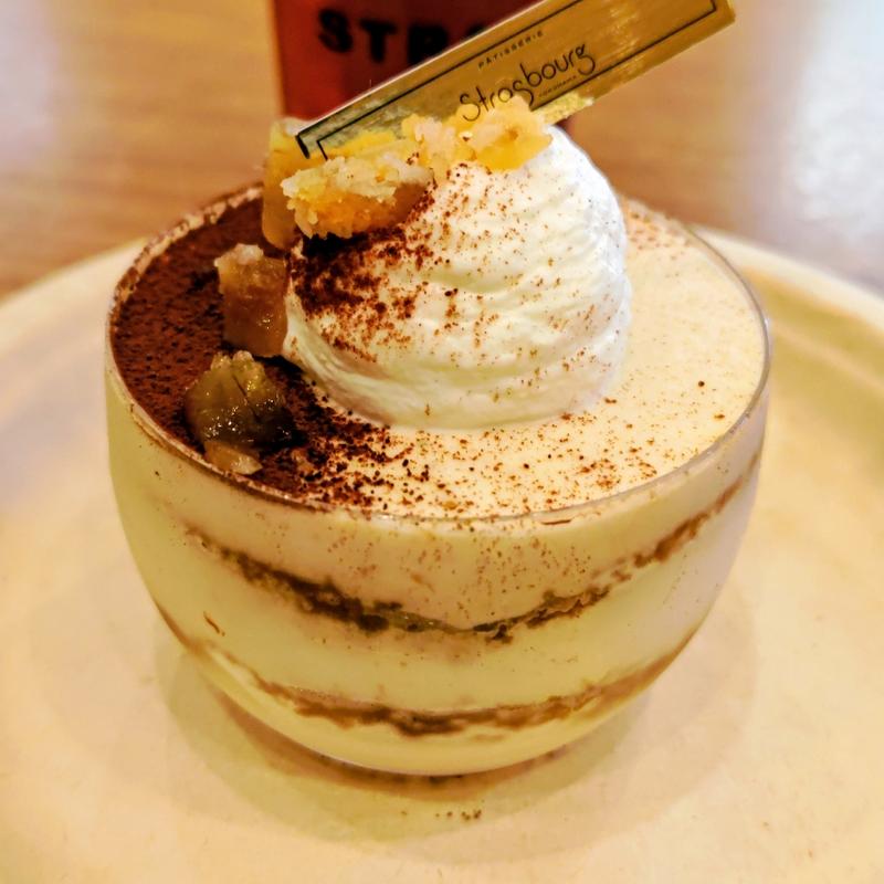 栗のティラミス(パティスリーストラスブール NOVA店)