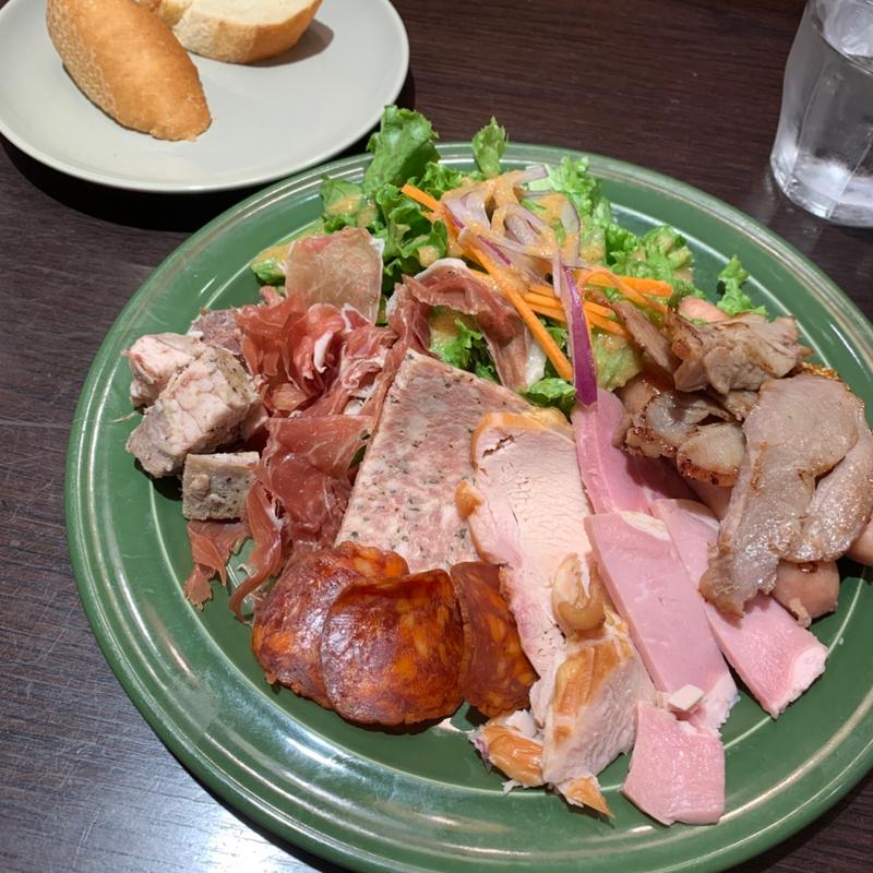 マルシェミートプレート(バルマルシェ コダマ イートイン)