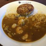 海老あさりカレー＋ハンバーグ(CoCo壱番屋 仙台泉インター店)