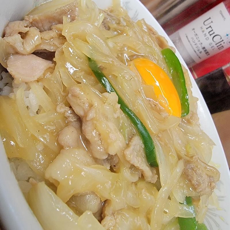 スタミナエッグ丼(珍來 西川口西口店)